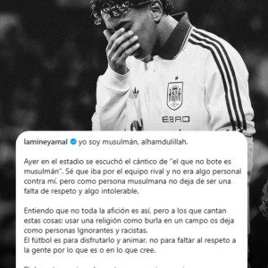 九游彩票官网-亚马尔发声谴责：我是穆斯林 足球是来享受的 不是侮辱攻击他人的